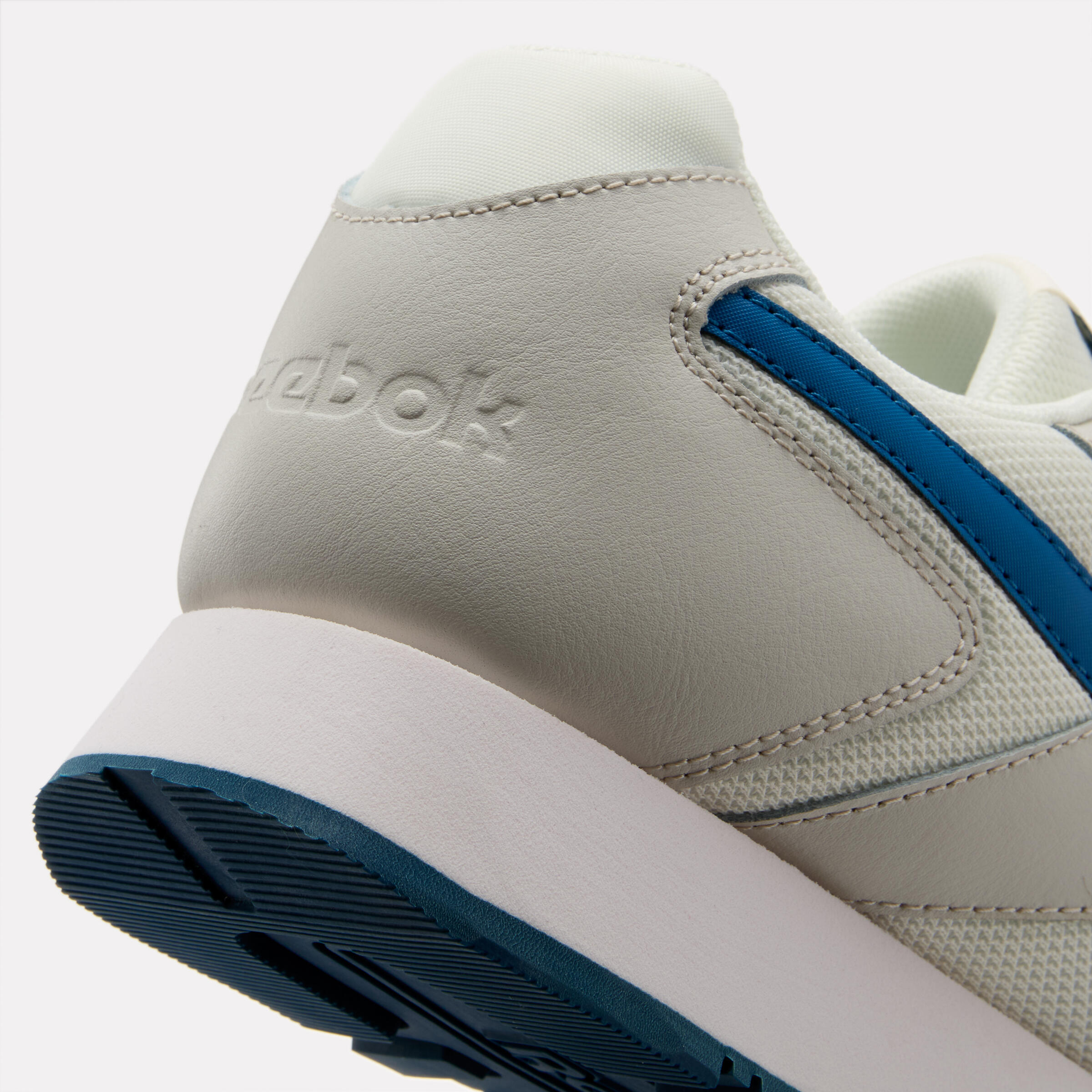 Baskets Reebok Glide homme, gris et bleu 4/6