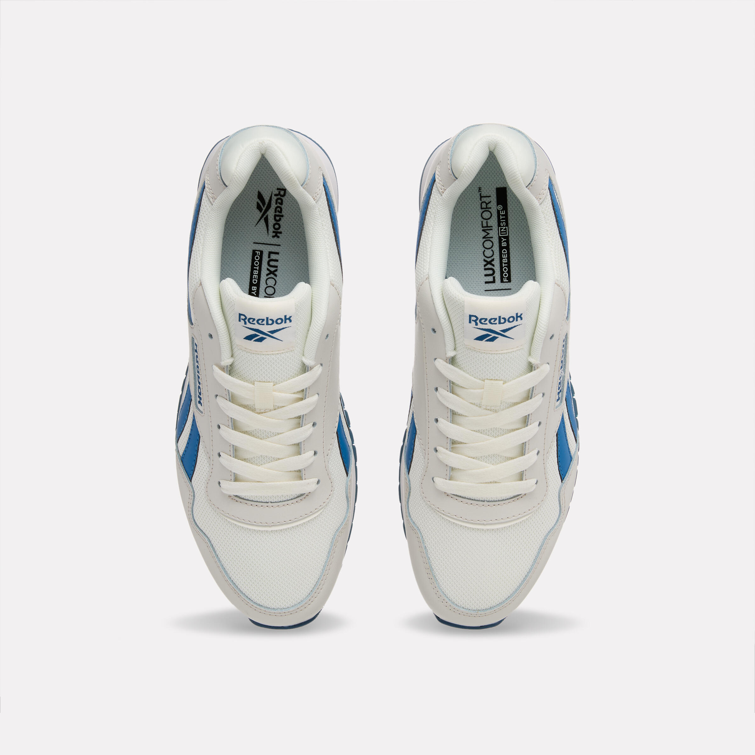 Baskets Reebok Glide homme, gris et bleu 6/6