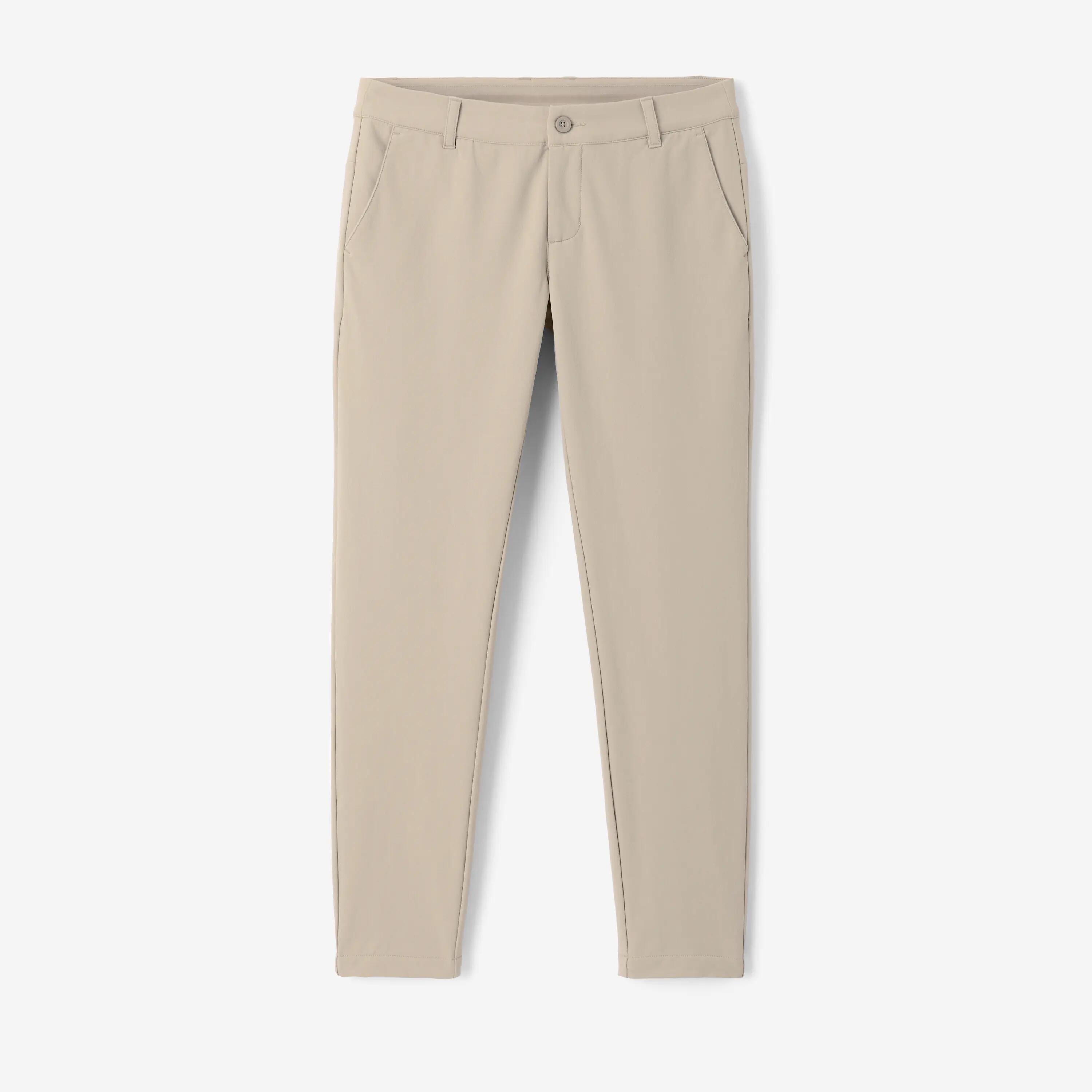 Calças de Golf de Inverno Mulher CW500 Bege 7/7