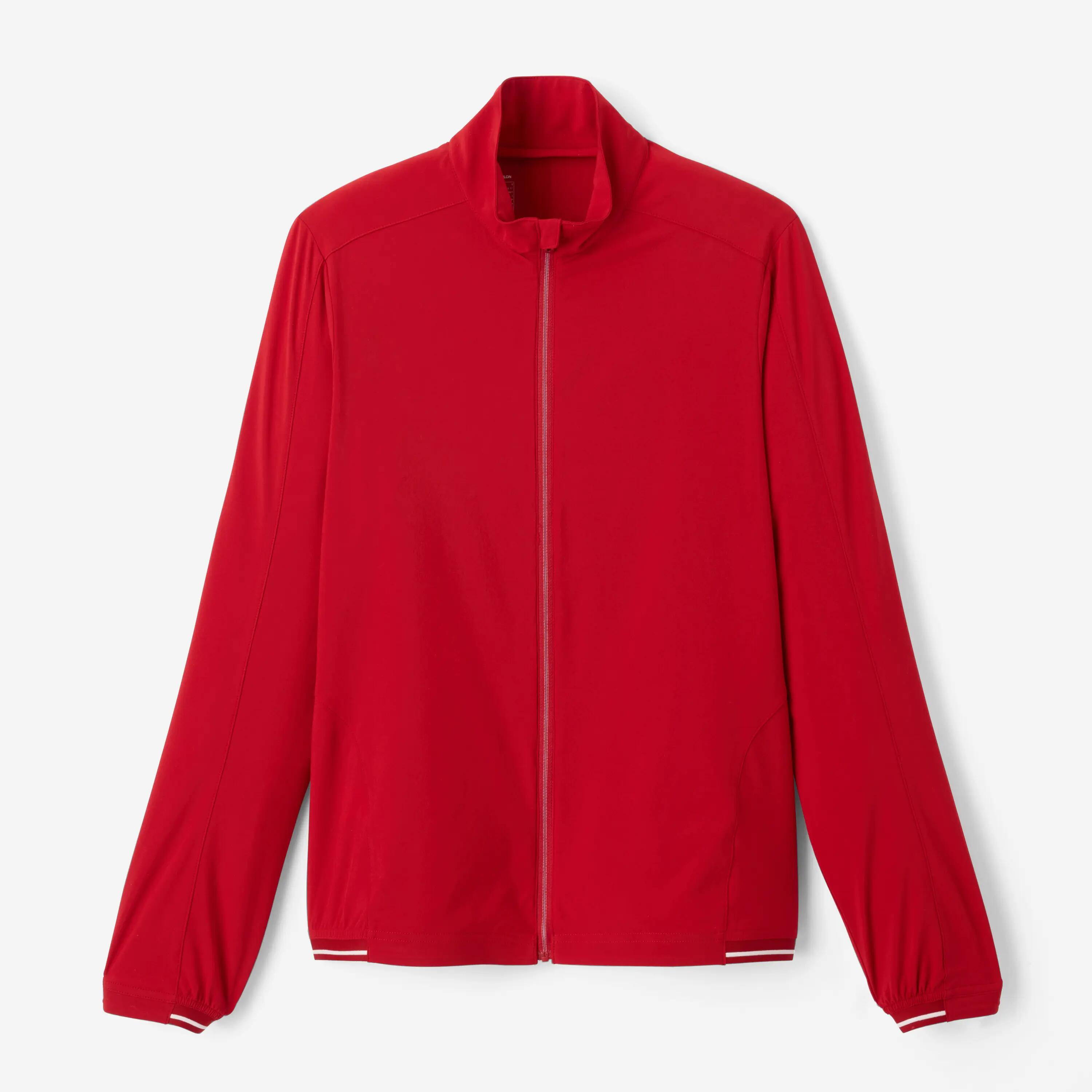 Chaqueta cortavientos de golf repelente al agua Mujer, RW500 rojo 8/8