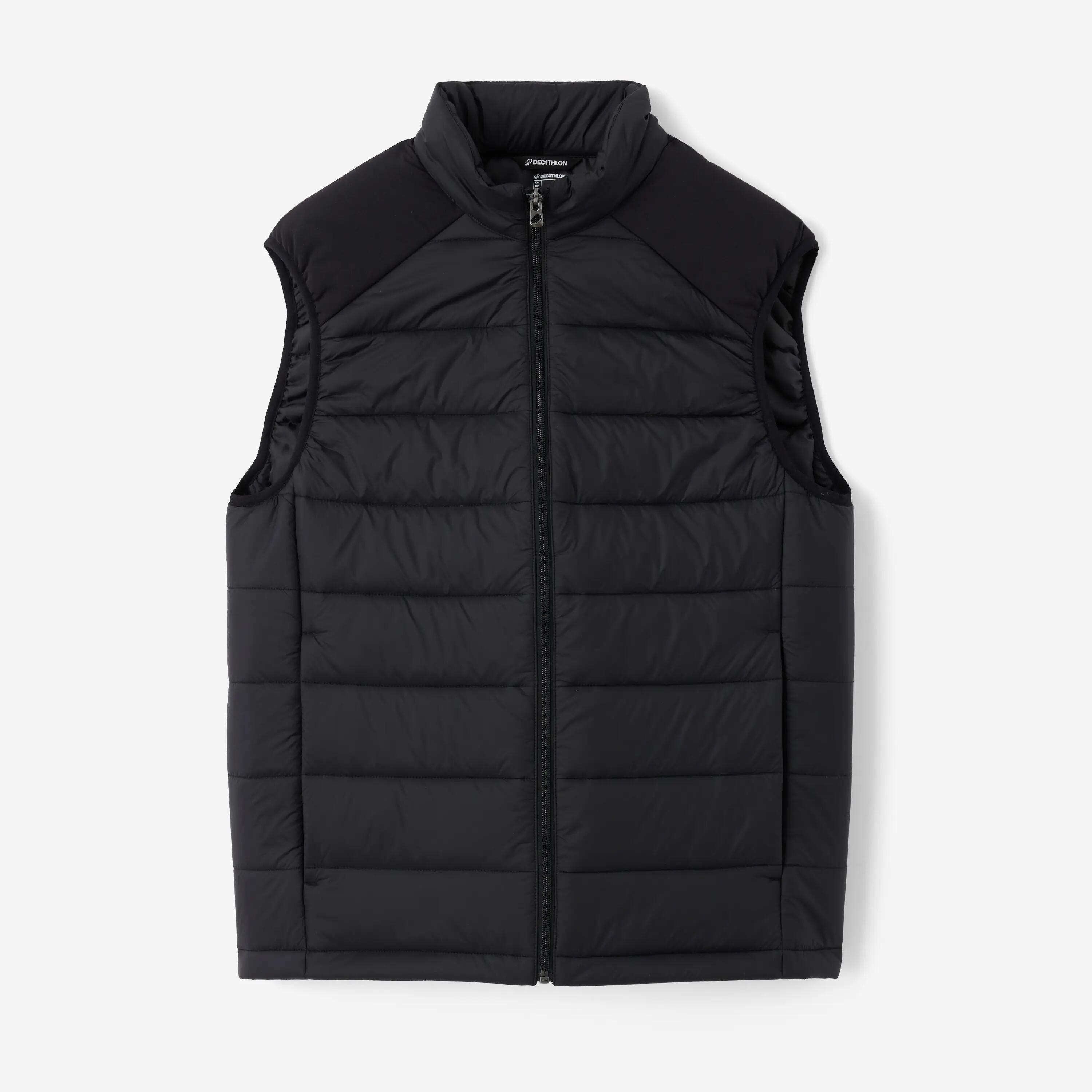 Bodywarmer MW500 heren dons zwart 10/10