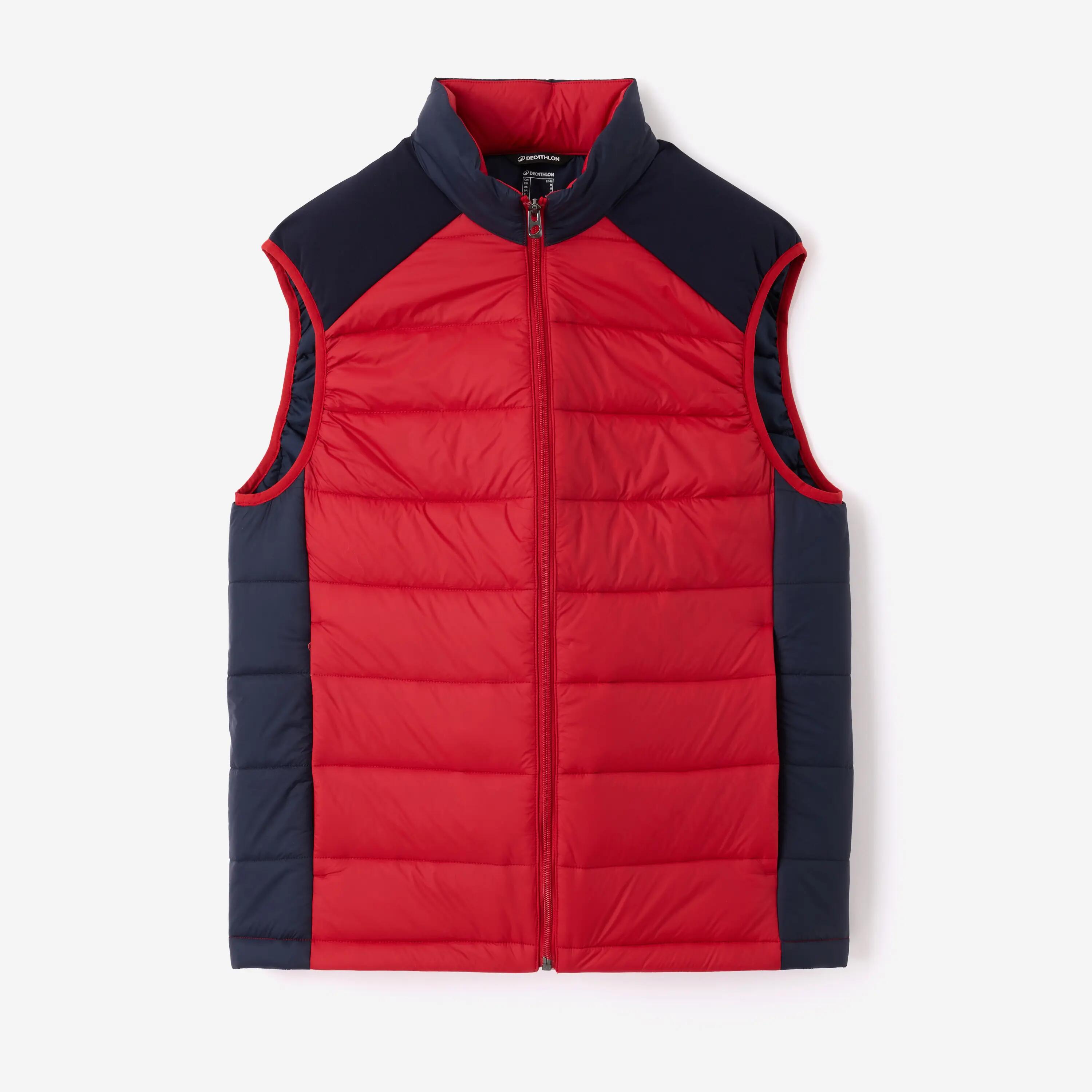 Doudoune sans manches homme, MW500 rouge 11/11