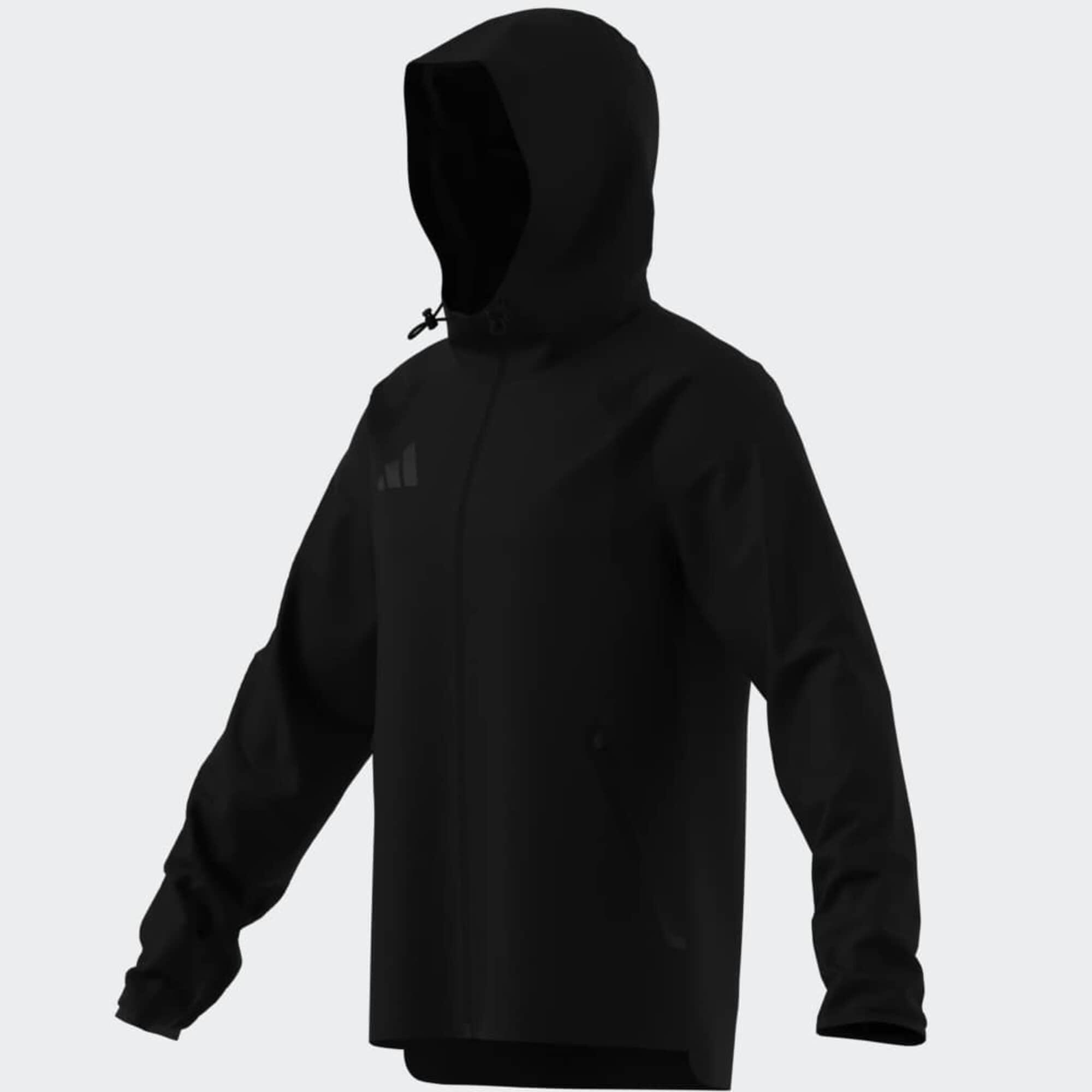 Fussball Trainingsoberteil Erwachsene Tiro Travel 26, Schwarz 8/8