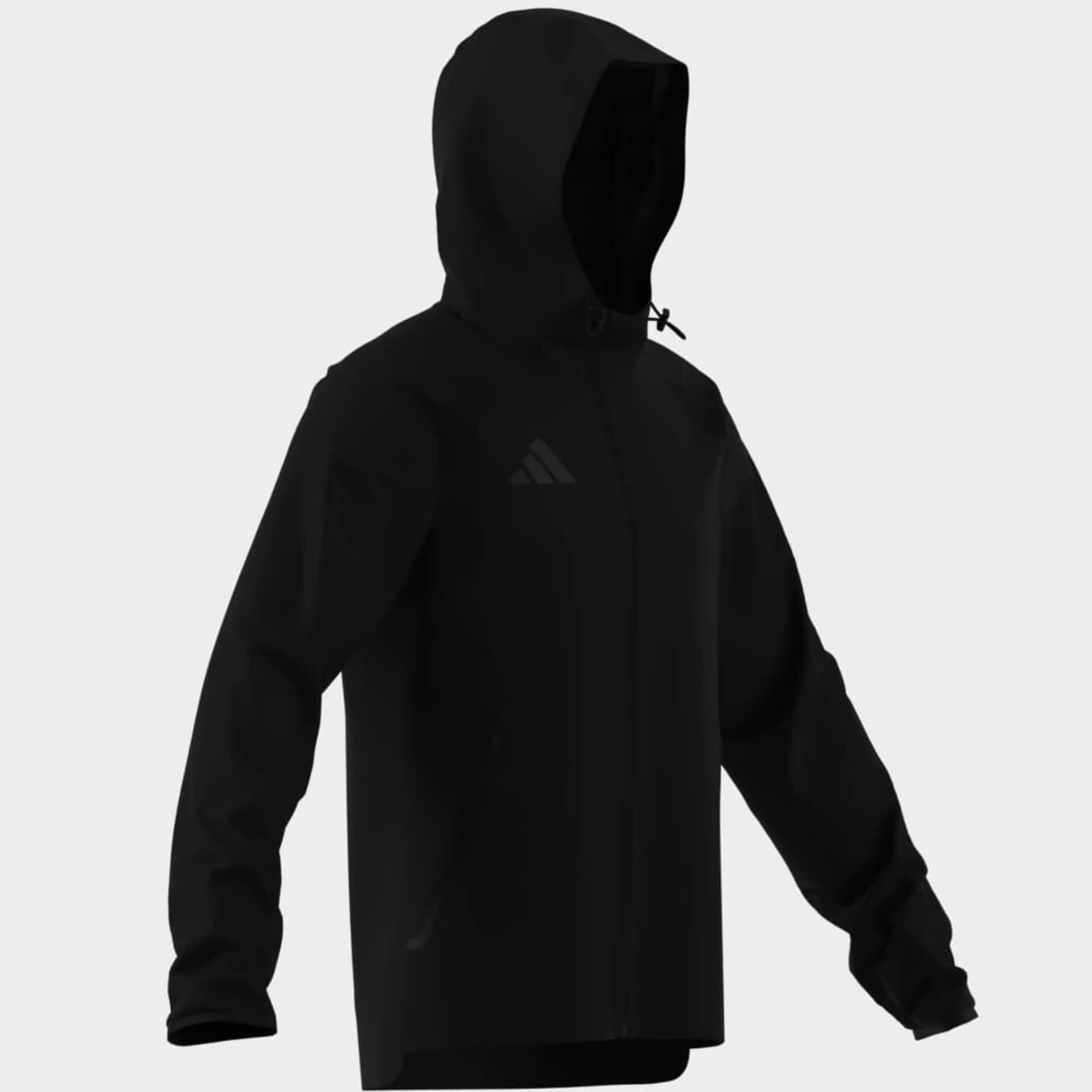 Fussball Trainingsoberteil Erwachsene Tiro Travel 26, Schwarz 6/8
