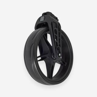 Front wheel for the 3-wheel 360° Inesis 900 golf trolley, black