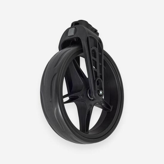 Roue arrière pour chariot de golf Inesis 900 3 roues 360°, noir