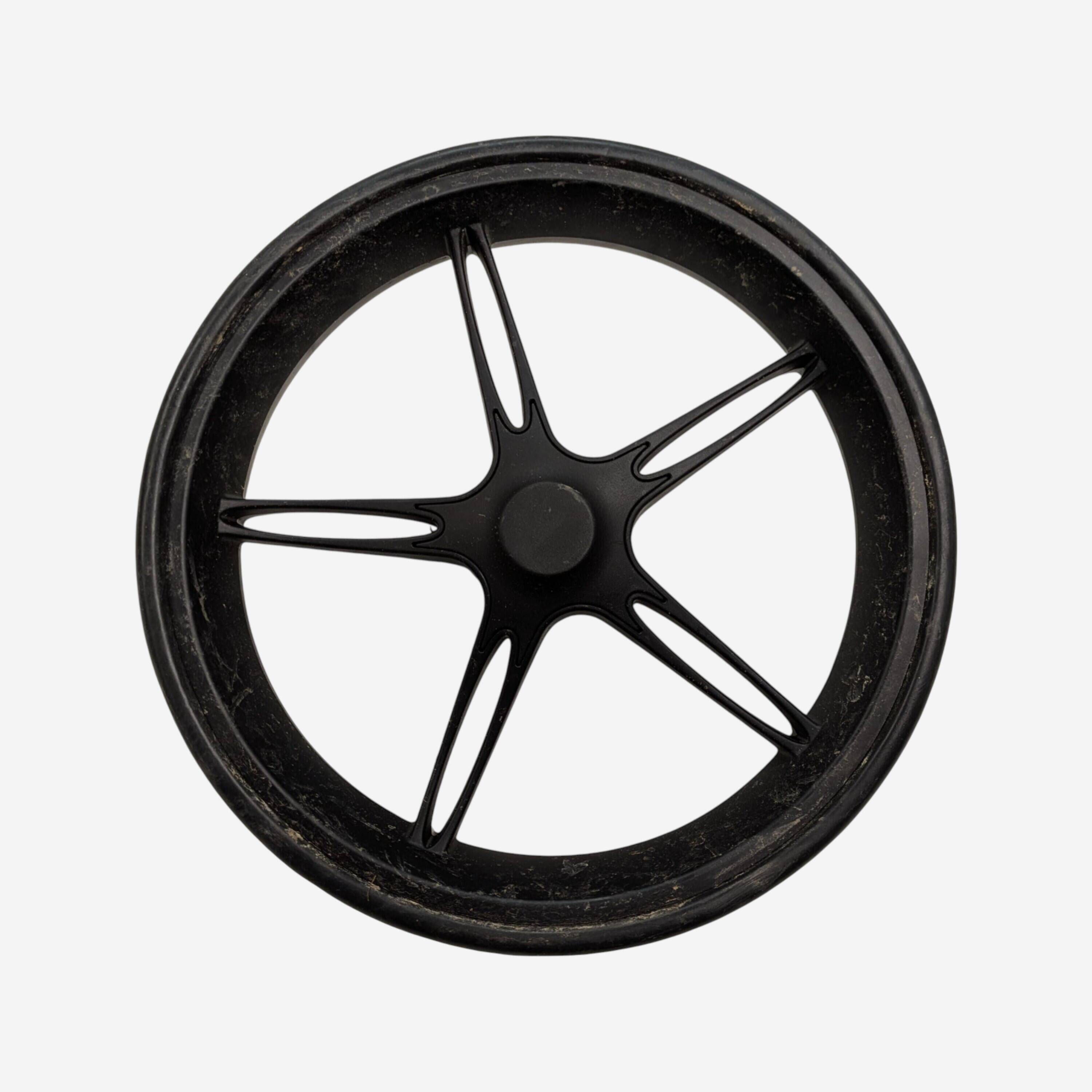 Rear wheel for the 3-wheel Inesis 500 golf trolley, black -  3