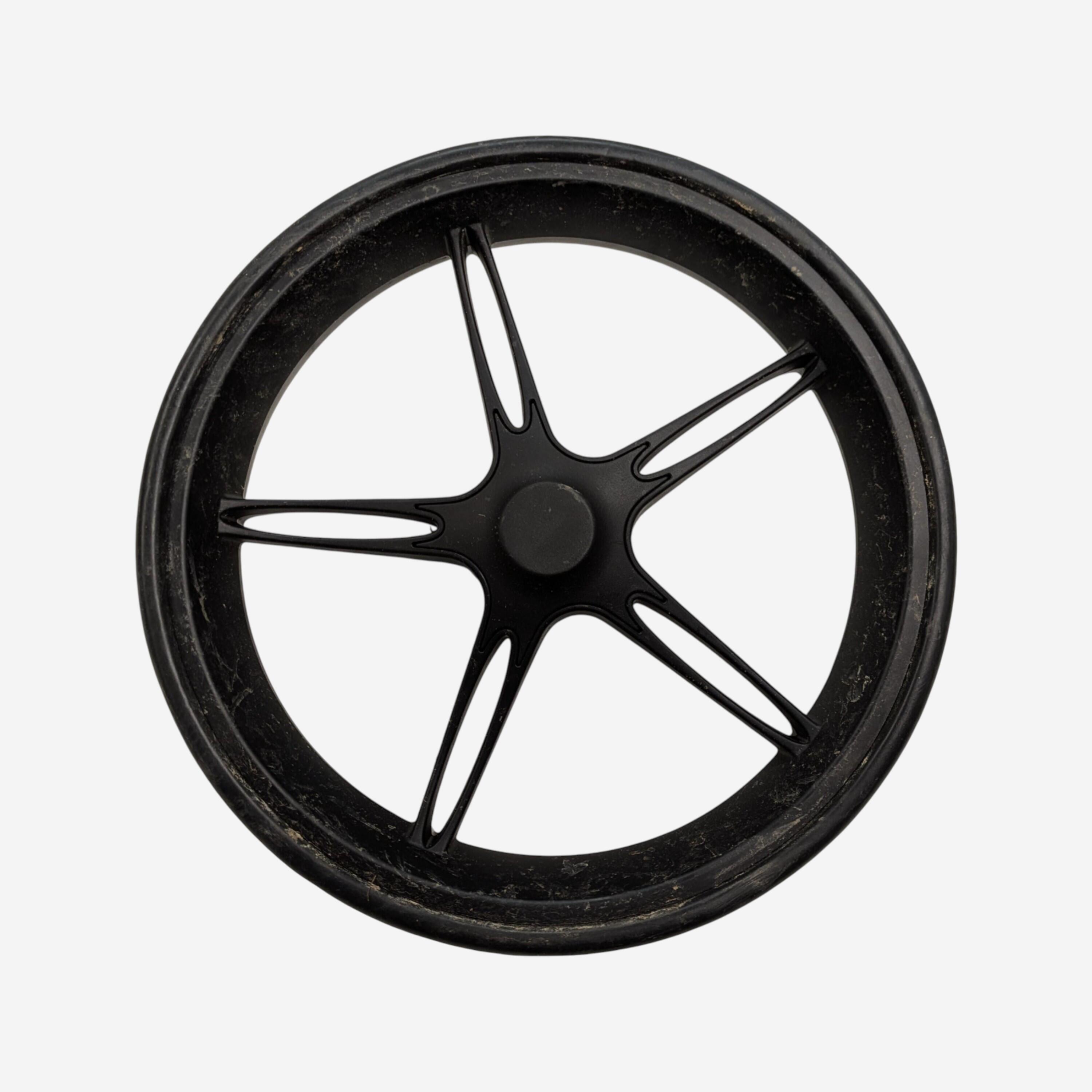 Ruota posteriore carrello golf 500 3 ruote nero 3/3