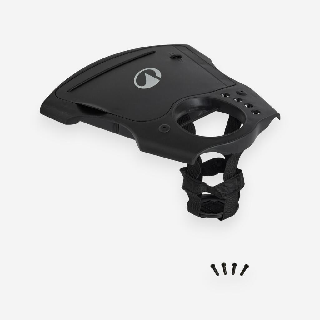 Nadomestna konzola za golf voziček, črna