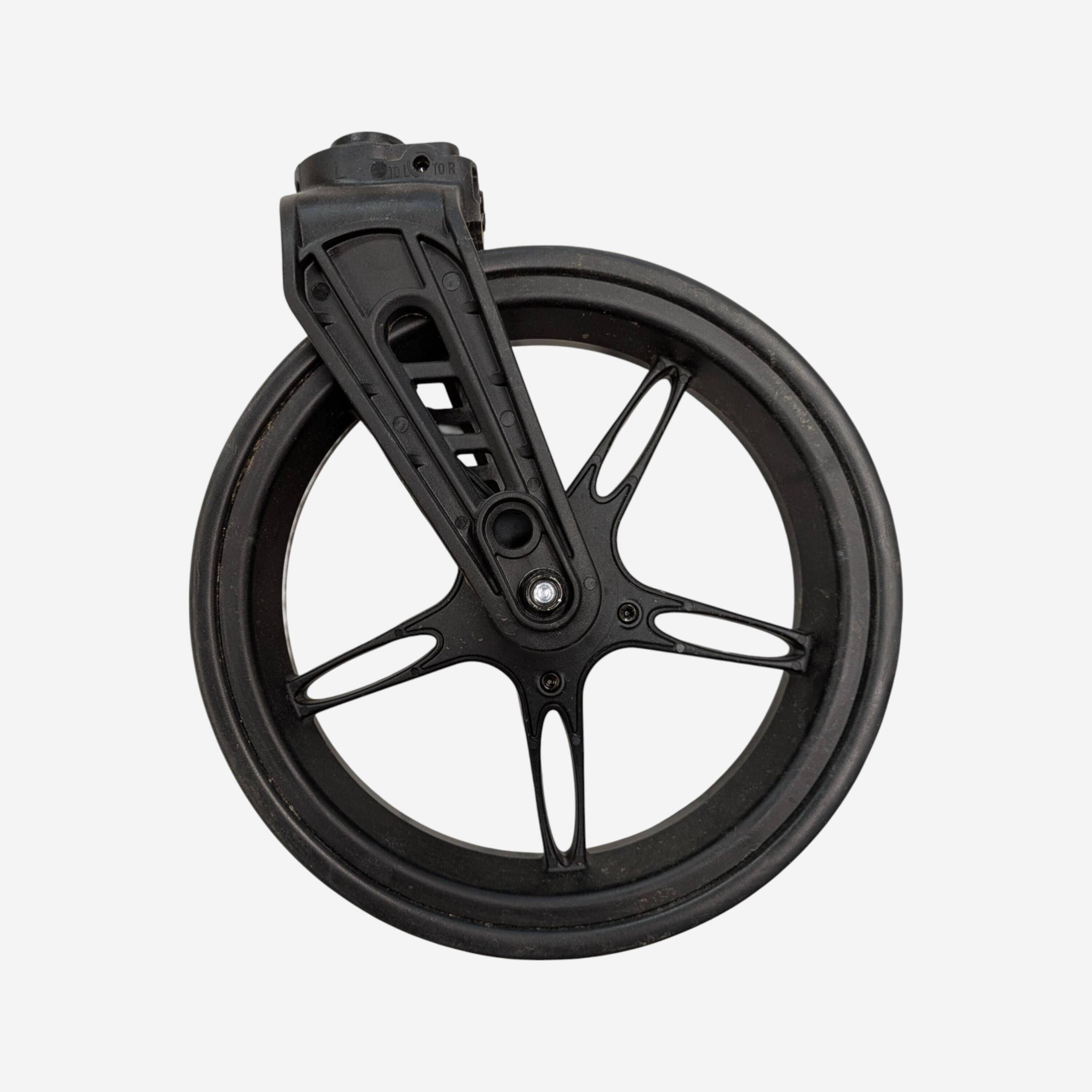 Rear wheel for the 3-wheel 360° Inesis 900 golf trolley, black -  3