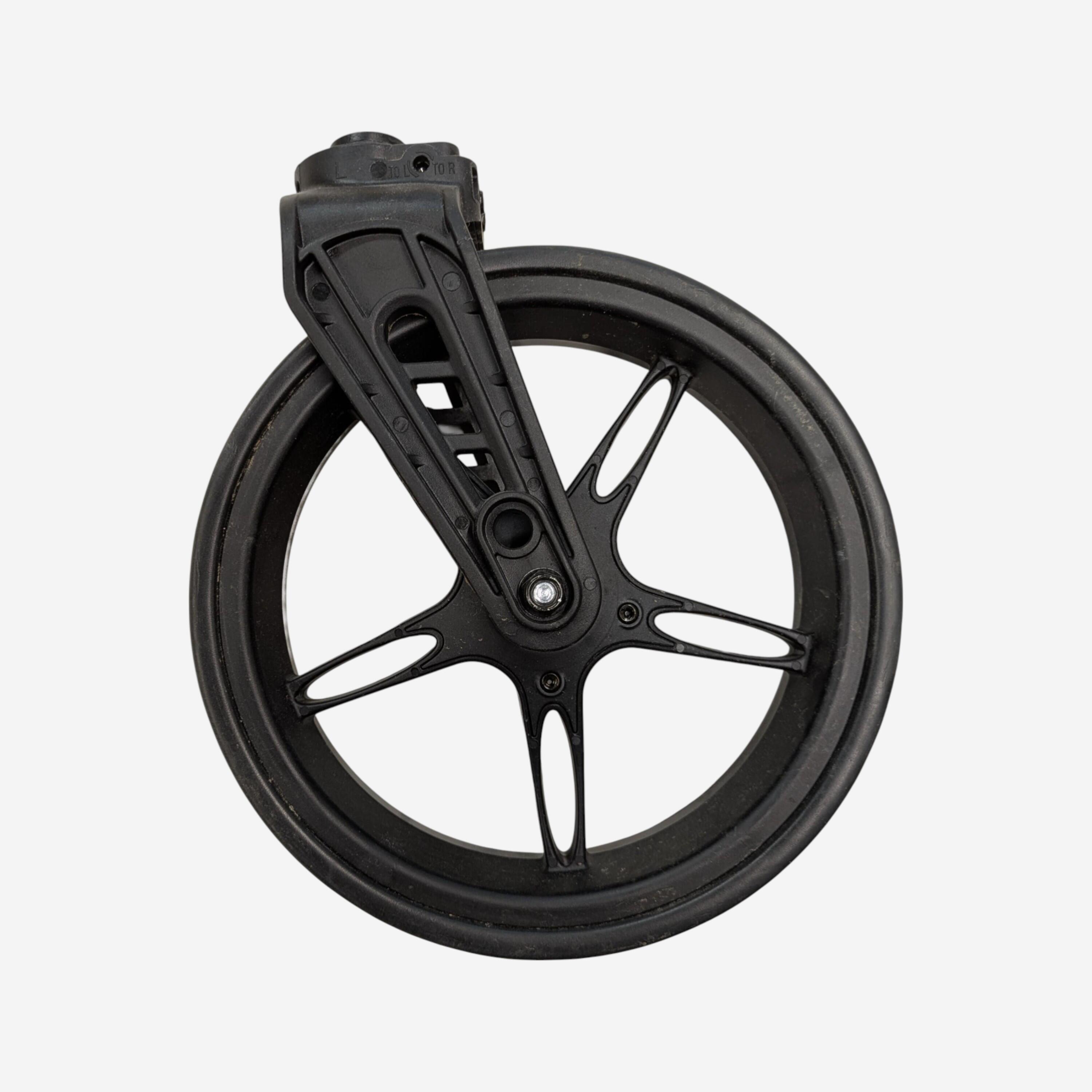 Ruota posteriore carrello golf 900 3 ruote 360° nero 2/2