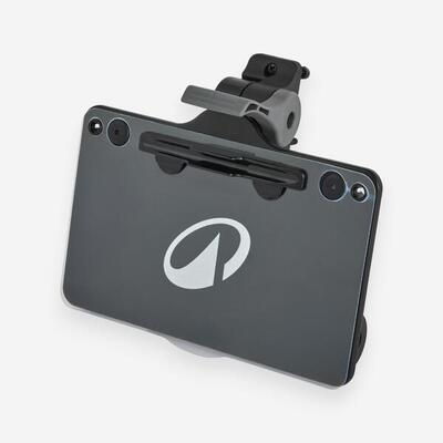 Consolle carrello golf 2 ruote nero