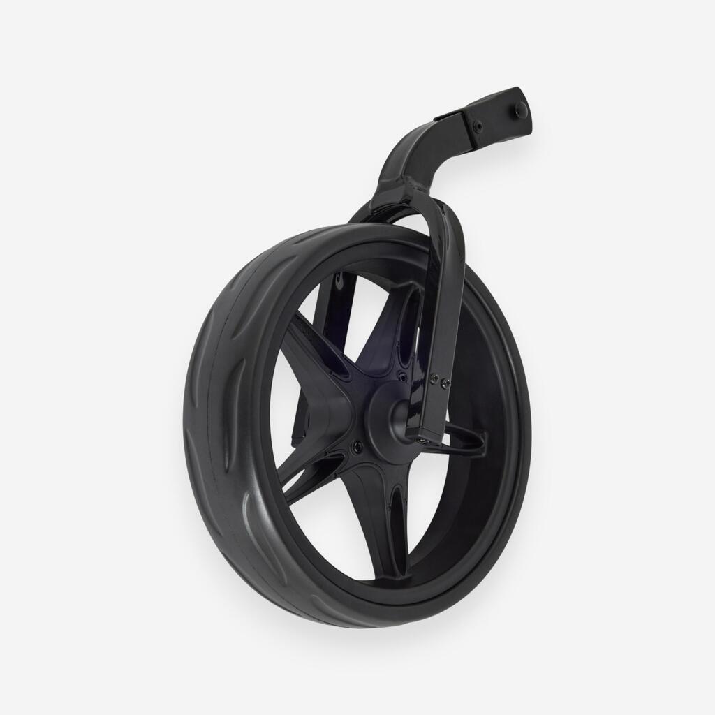 Sprednje kolo za 3-kolesni golf voziček Inesis, črno