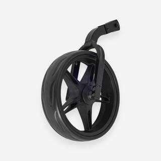 Front wheel for the 3-wheel Inesis golf trolley, black