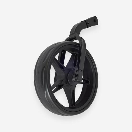 Ruota anteriore carrello golf 3 ruote nero