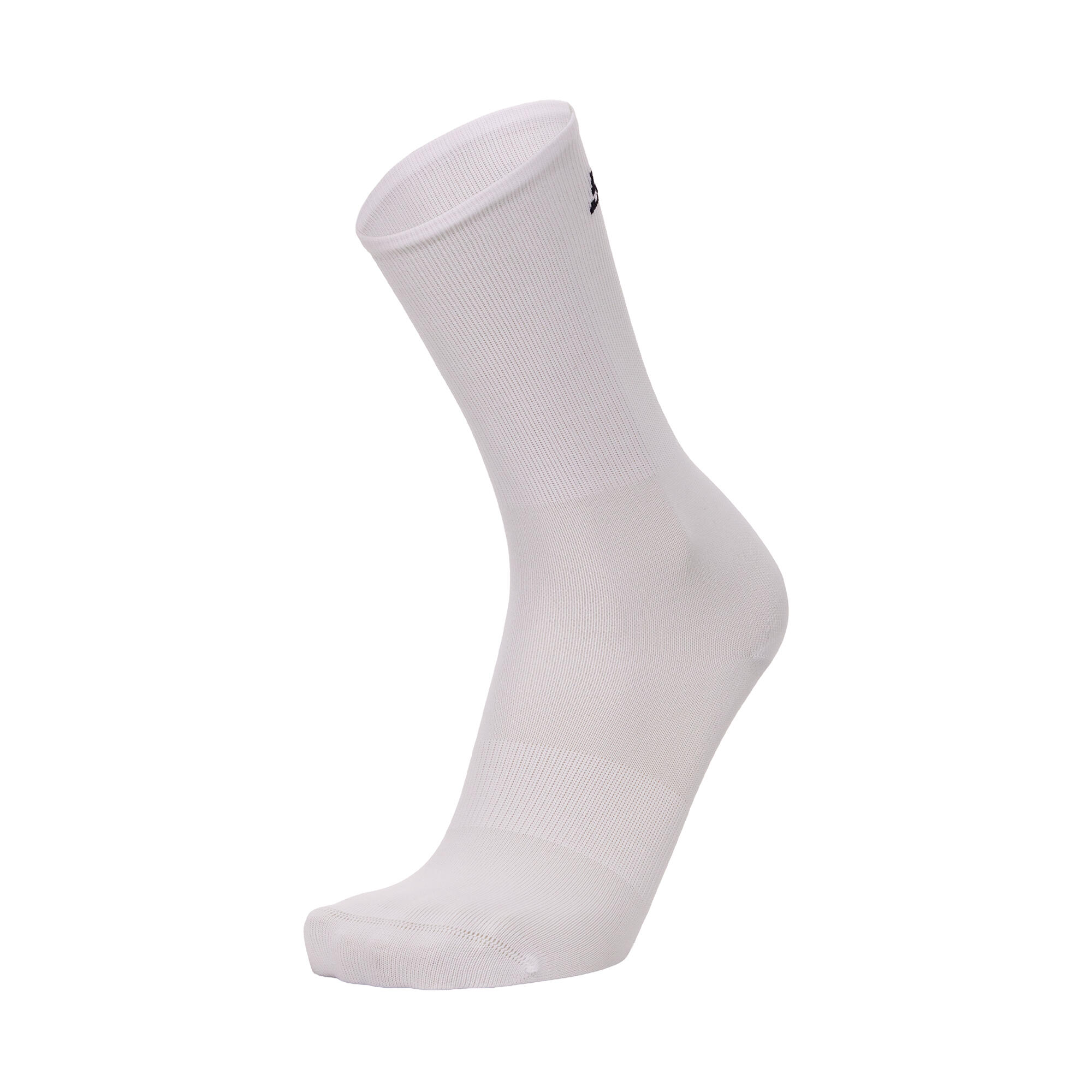 Calze ciclismo Premium Santini bianche 2/3