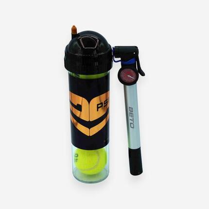 Pressurisateur de balles de tennis 4 balles - TuboX4 29PSI + pompe