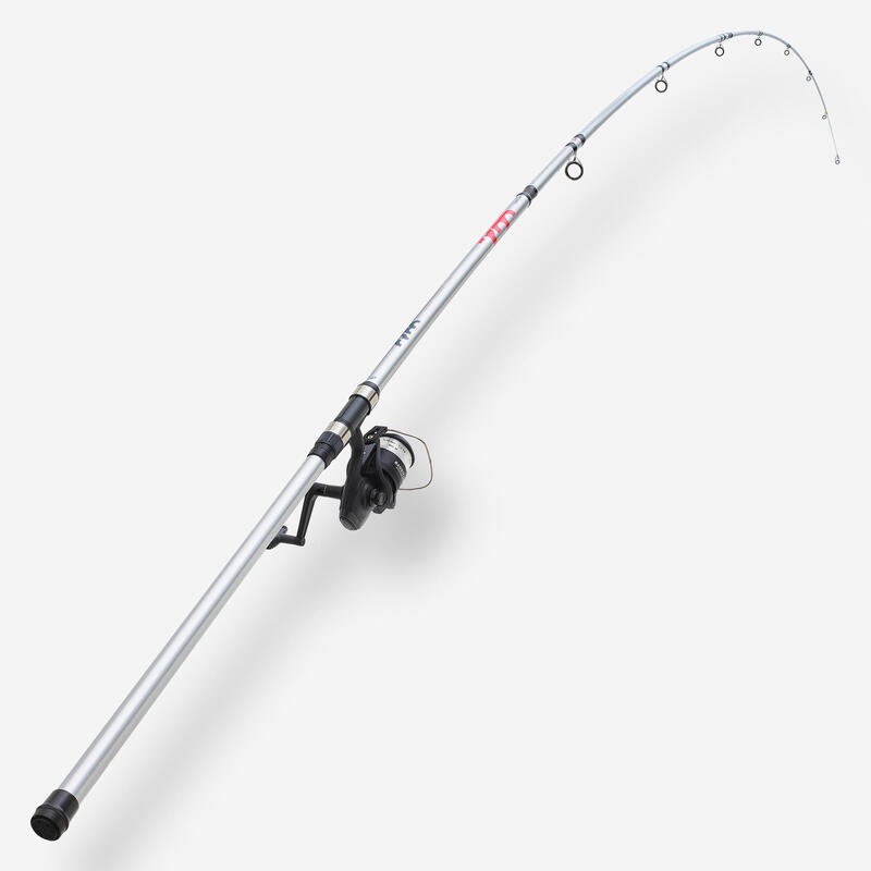 Set de pescuit surfcasting lansetă și mandrină SYMBIOS-100 420 100-200g