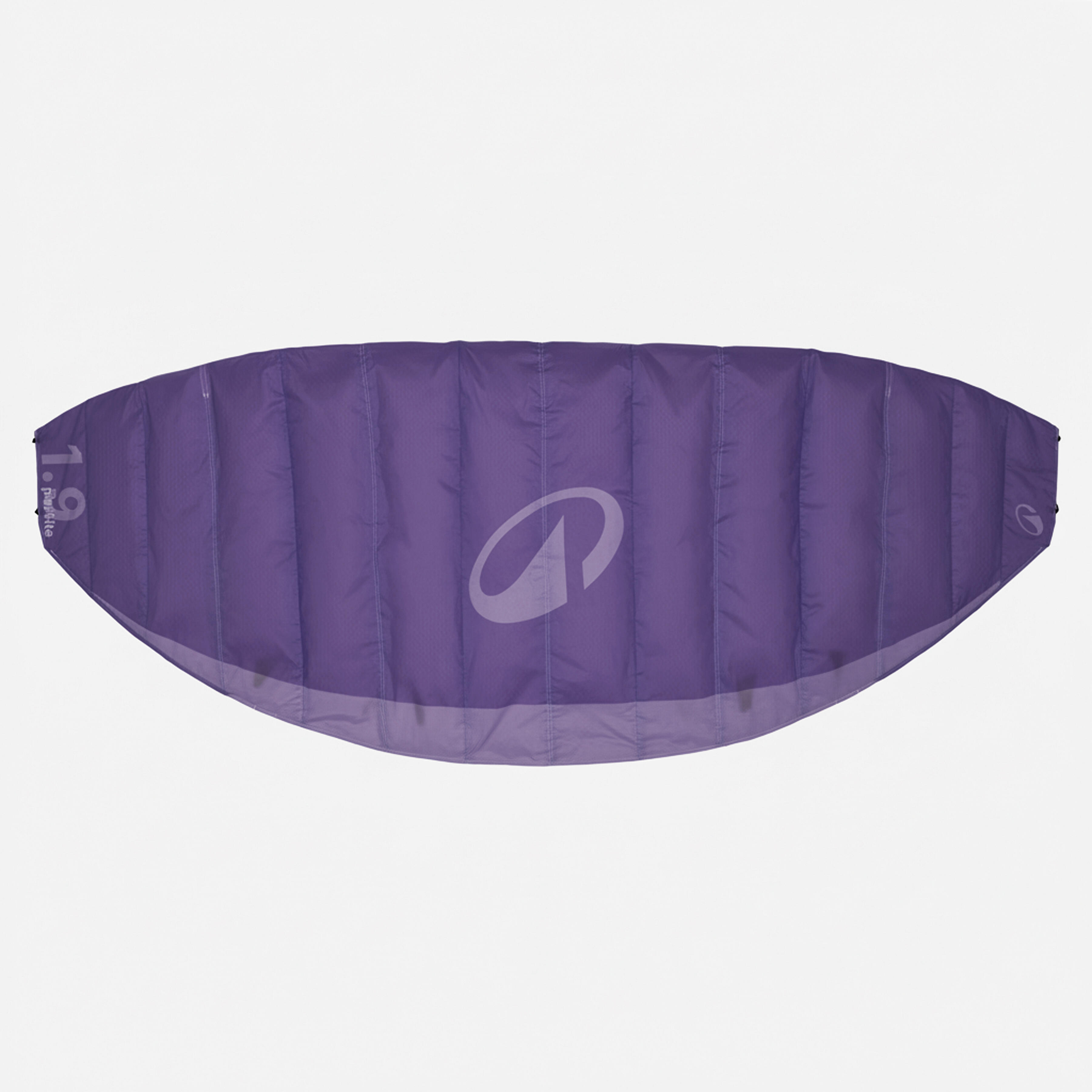 Aile de traction 1.9m2 avec barre, 100 violet