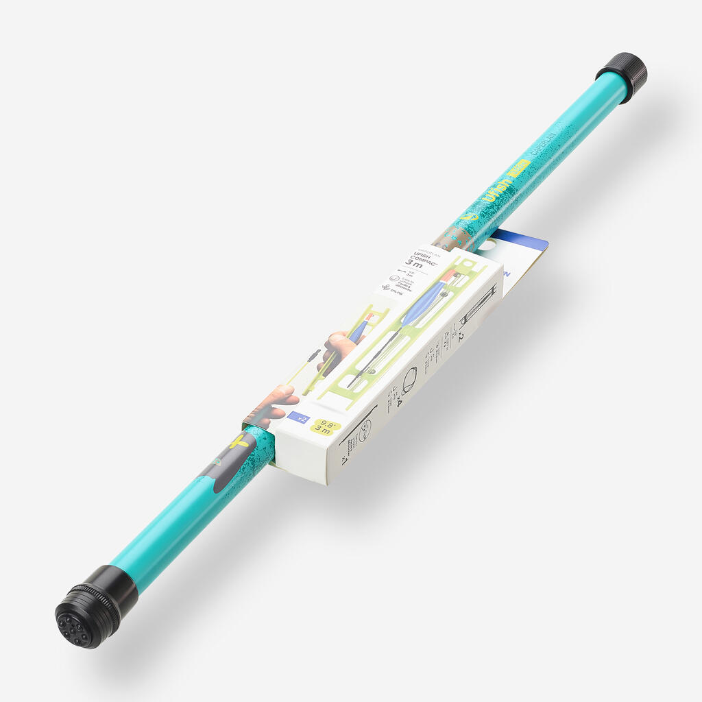 Ufish compact 3-m teleskopska palica komplet za začetnike
