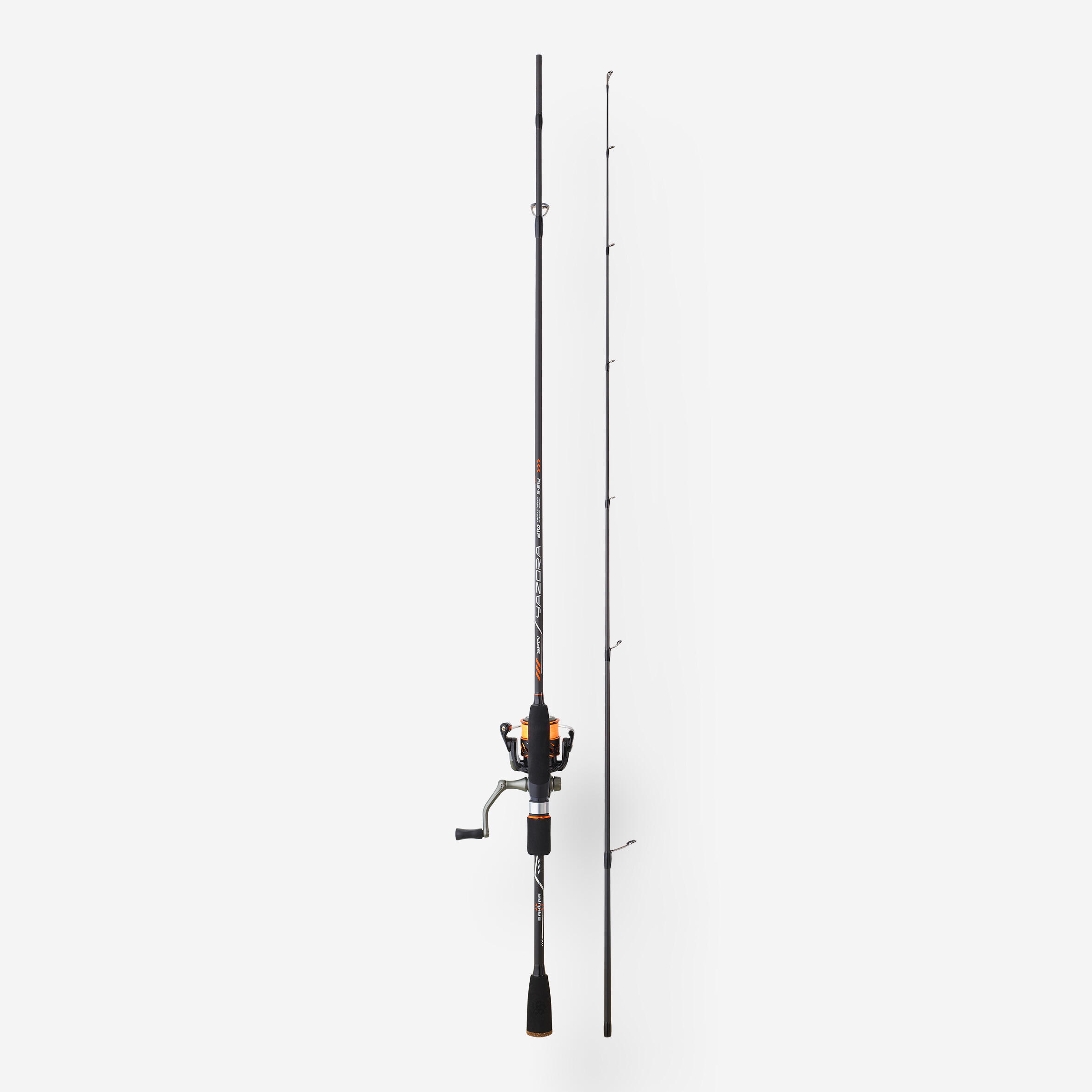 Ensemble canne + moulinet Yazora Spinning 602 L 2/6