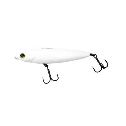 Leurre de surface Stickbait 3DB PENCIL (F) 100 mm - WHITE (AW)