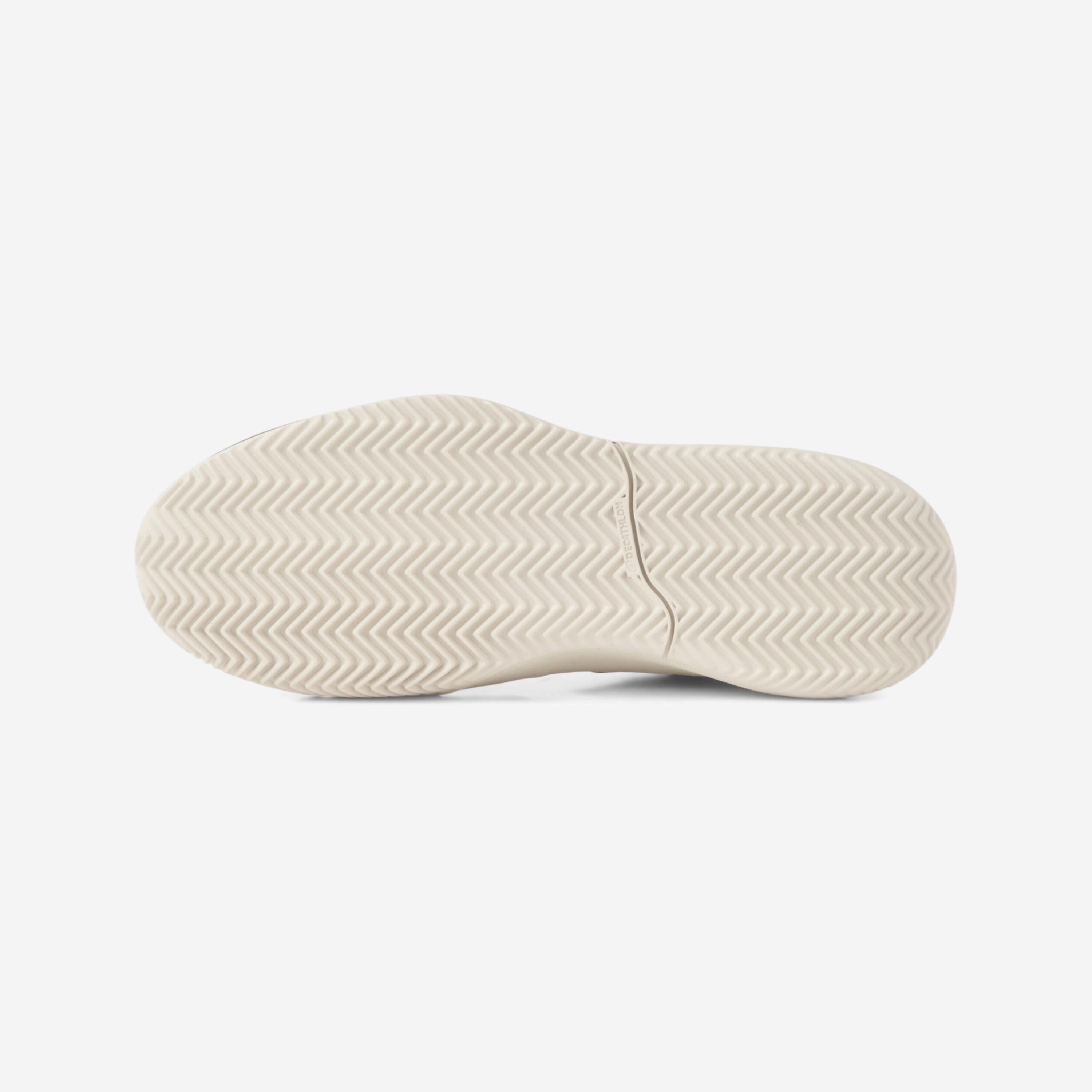 Strapazierfähiger Herren Sandplatz Tennisschuh, Unrupt Pro braun 4/6