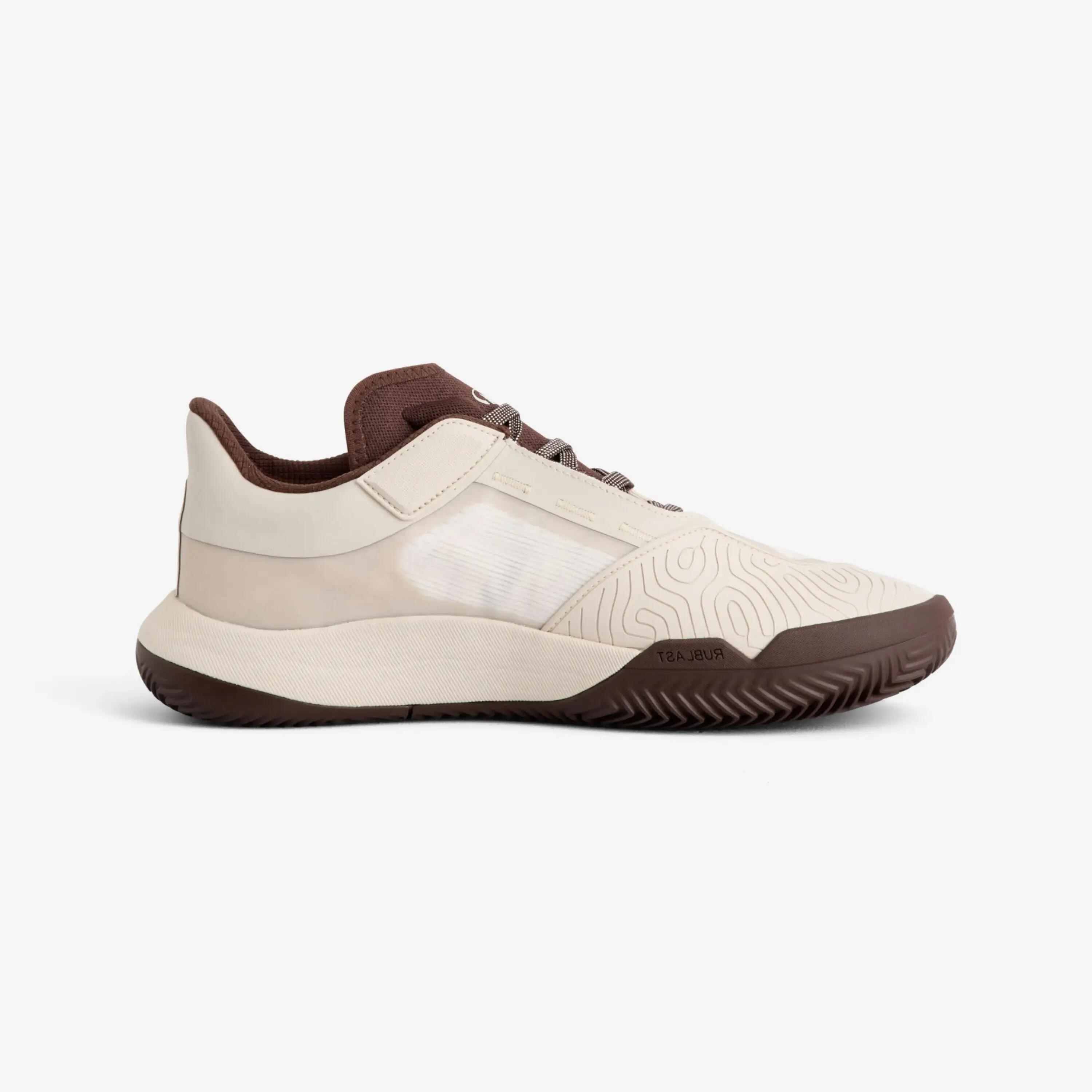 Men's Durable Multi-Court Tennis Shoes Unrupt Pro - Beige - Size 8.5UK -  5