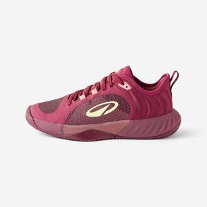 Zapatillas de tenis tierra batida cómodas mujer, Unrupt team violeta