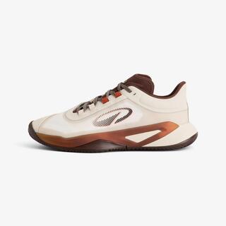 Men's Durable Multi-Court Tennis Shoes Unrupt Pro - Beige - Size 8.5UK
