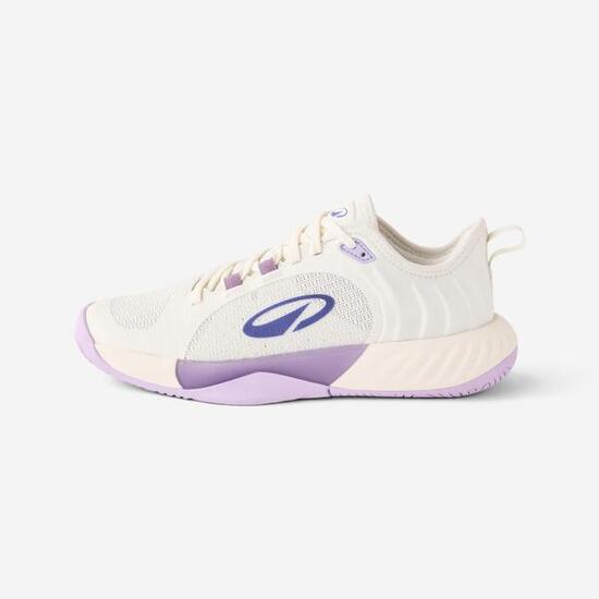 Chaussures de tennis multicourt confortables femme, Unrupt team blanc