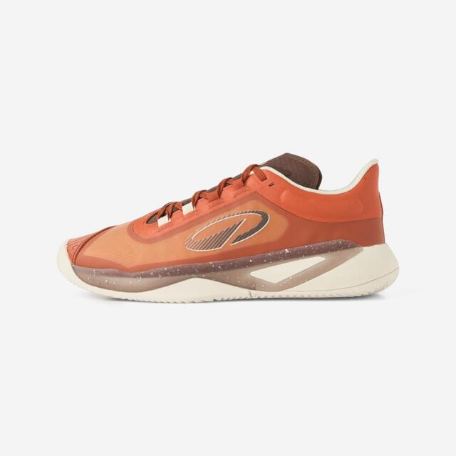 Chaussures de tennis terre battue résistantes homme, Unrupt pro marron