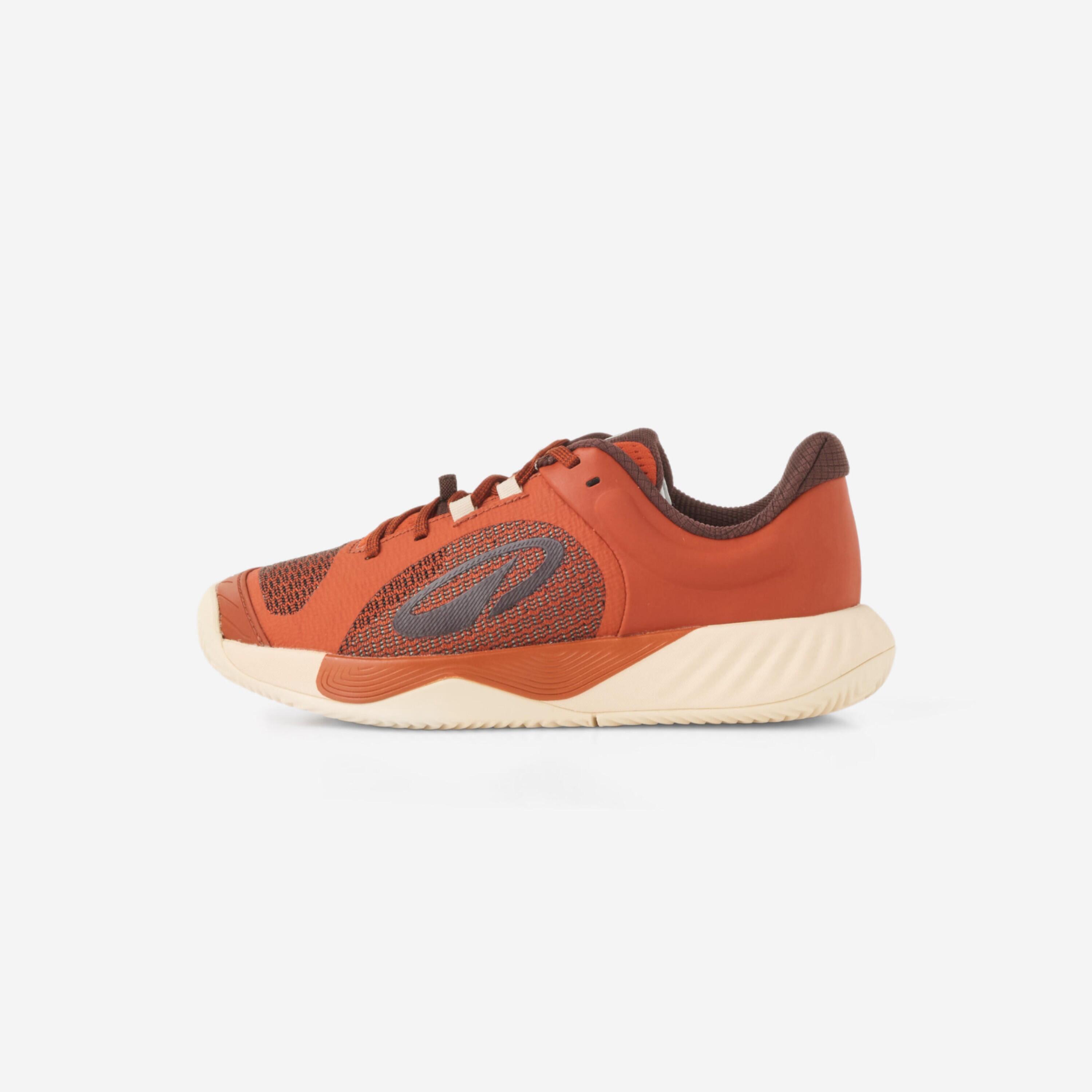 kuikma Kids' Clay Court Tennis Shoes Unrupt JR - Brown-picture-39