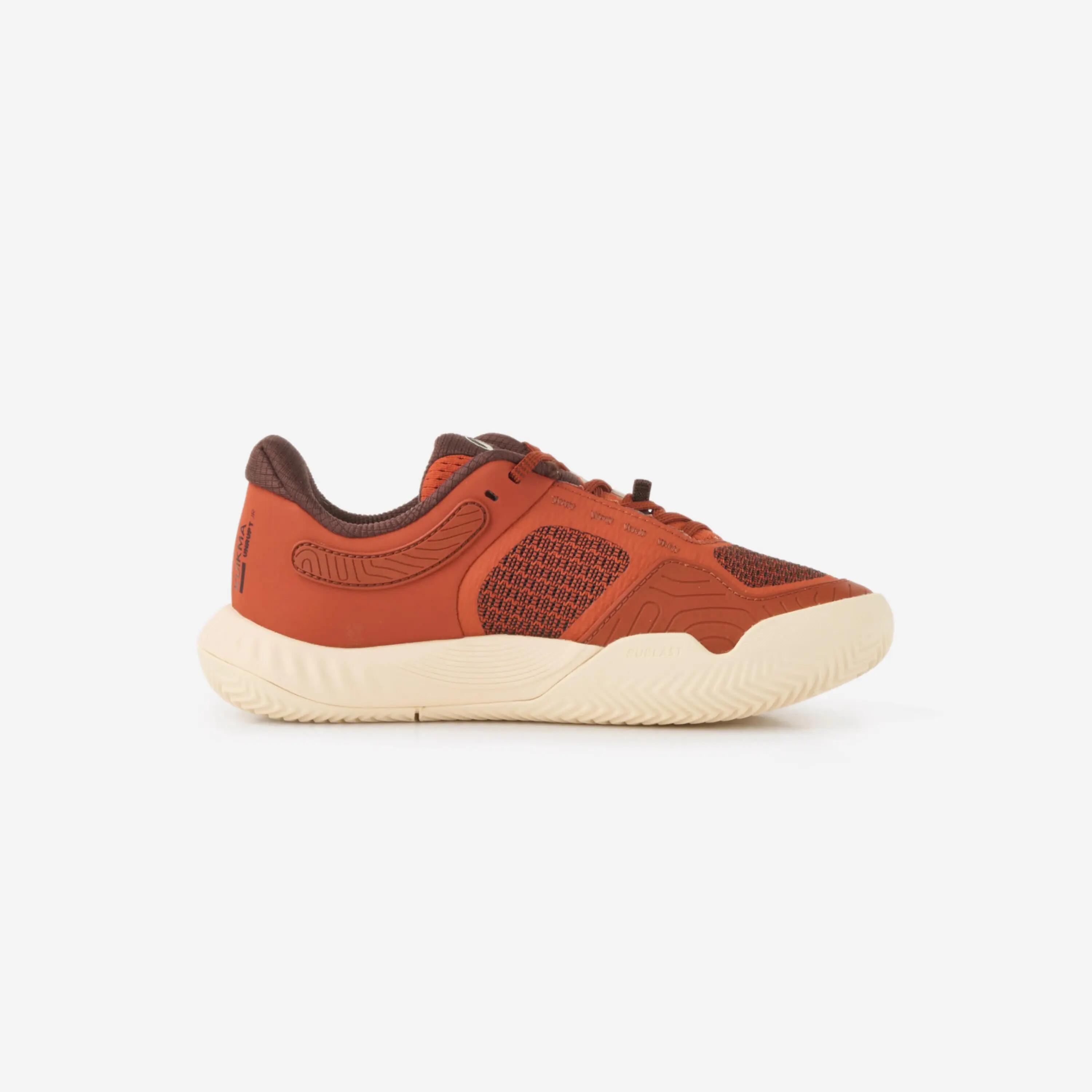 Kids' Clay Court Tennis Shoes Unrupt JR - Brown -  5