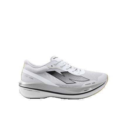 Chaussures de running carbone homme, Kiprun Kipstorm Challenger blanc et orange