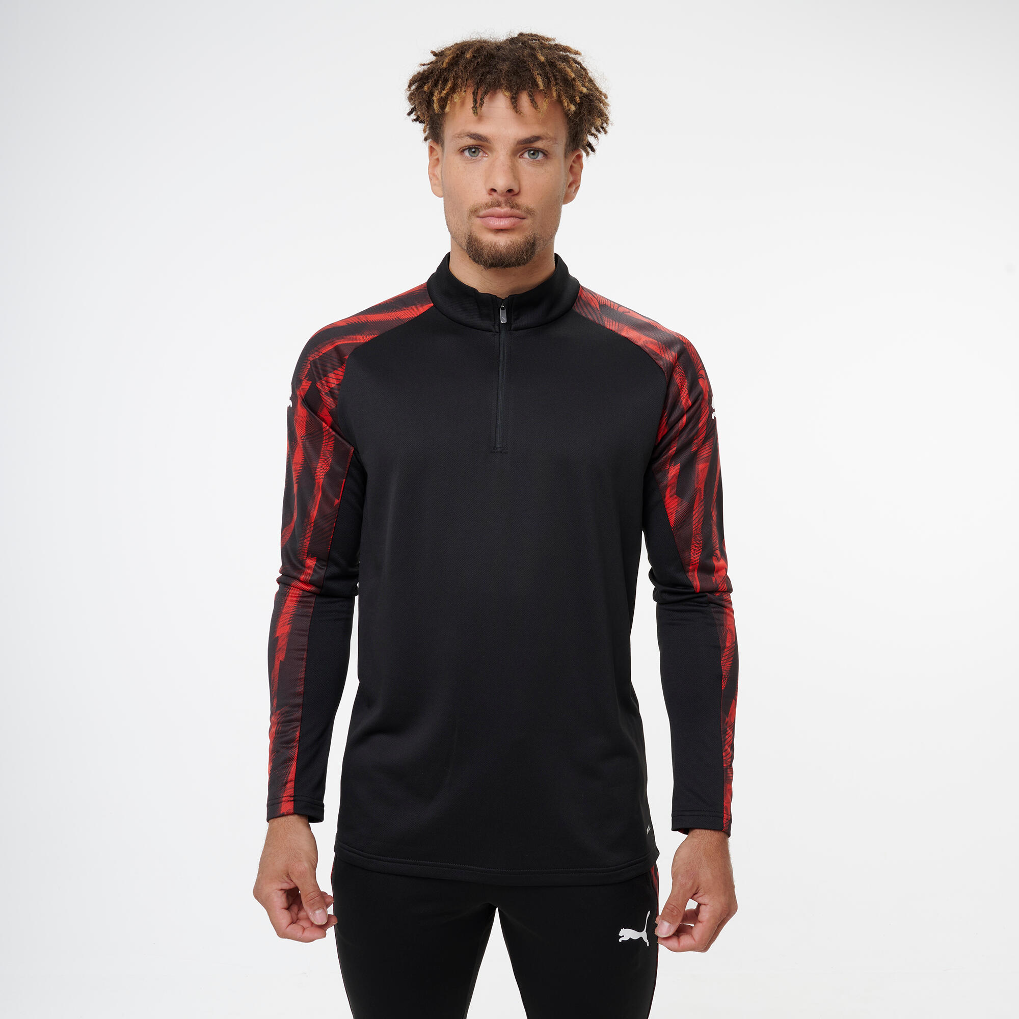 Damen/Herren Sweatshirt Training 1/4 Zip - PUMA IndividualLIGA 26  3/7