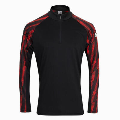 Puma individualliga 26 training top zwart/rood