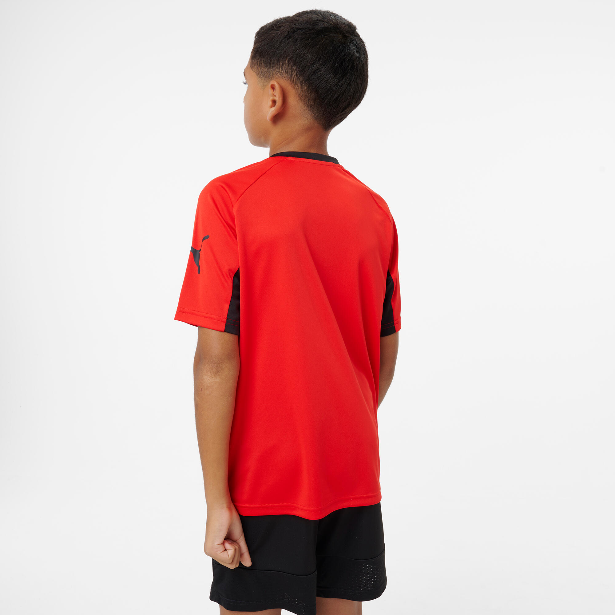 Maillot de football Puma IndividualLIGA 26 Enfant Noir/Rouge 6/9