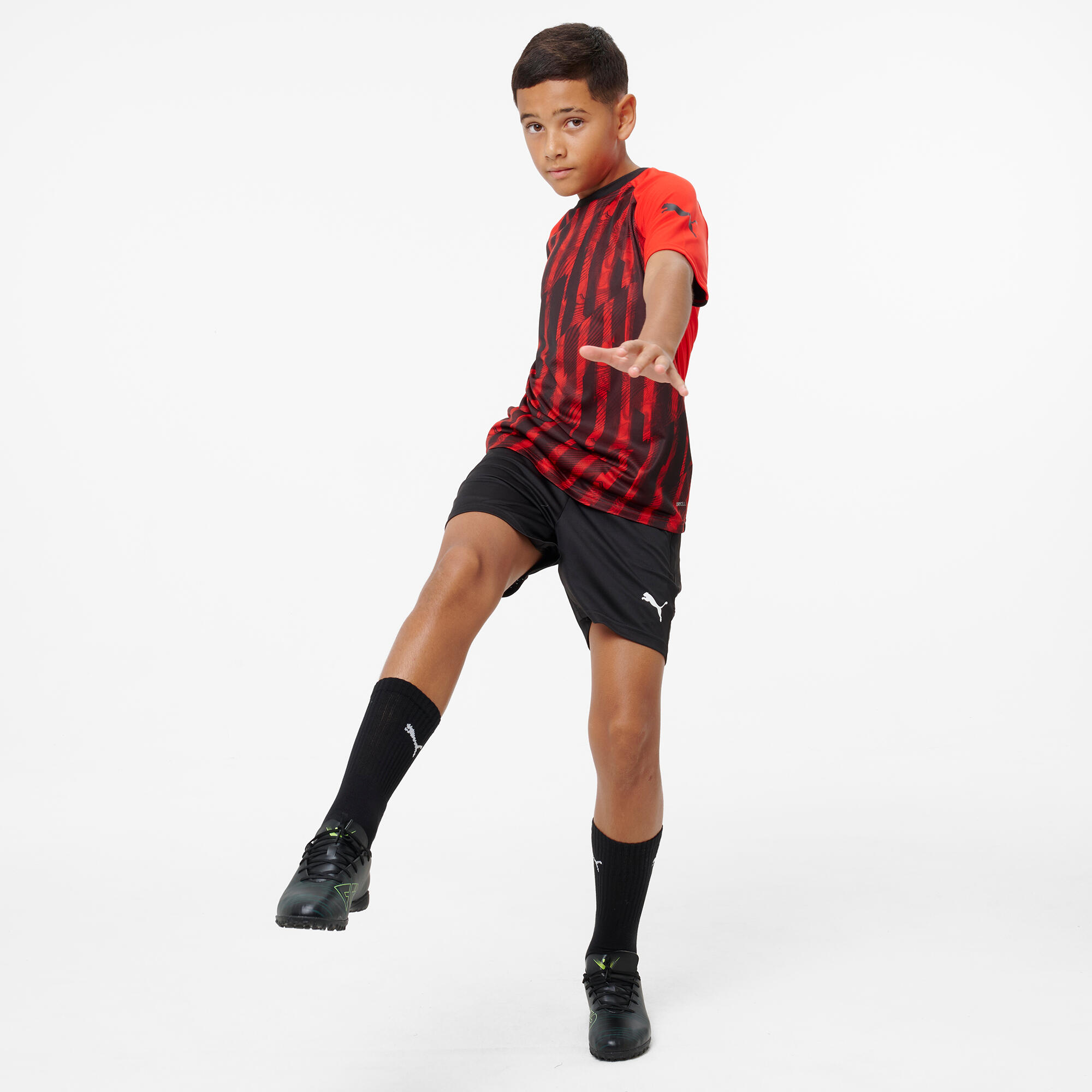 Pantaloncini bambini PUMA IndividualLIGA neri 9/9