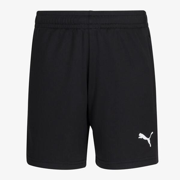 PUMA Pantalón corto de fútbol Puma IndividualLIGA 26 Niño Negro