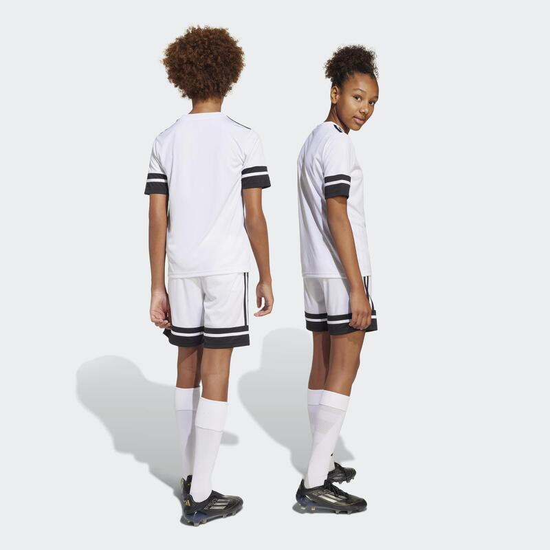 Șort ADIDAS Squadra 25 alb, copii