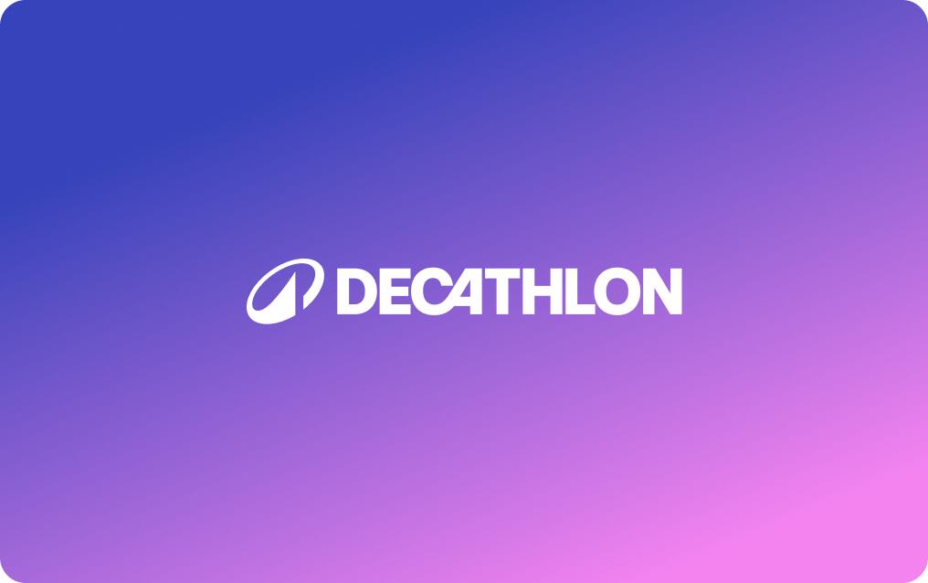 Offrez une bonne dose de sport avec la e-carte cadeau Decathlon. Un cadeau immédiat envoyé par mail qui laisse libre cours à toutes les envies sportives !