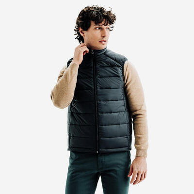 Bodywarmer mw500 heren dons zwart
