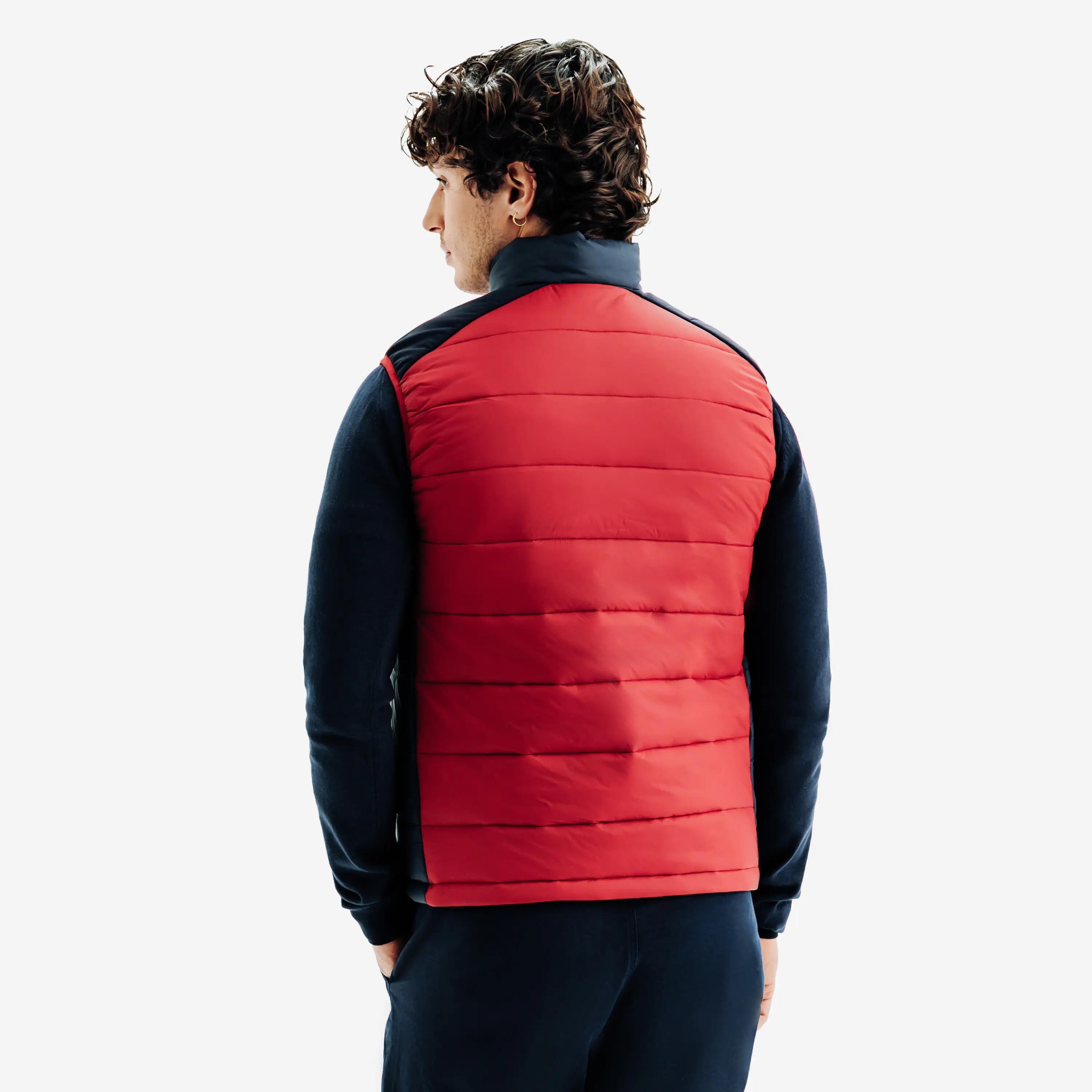 Doudoune sans manches homme, MW500 rouge 5/11