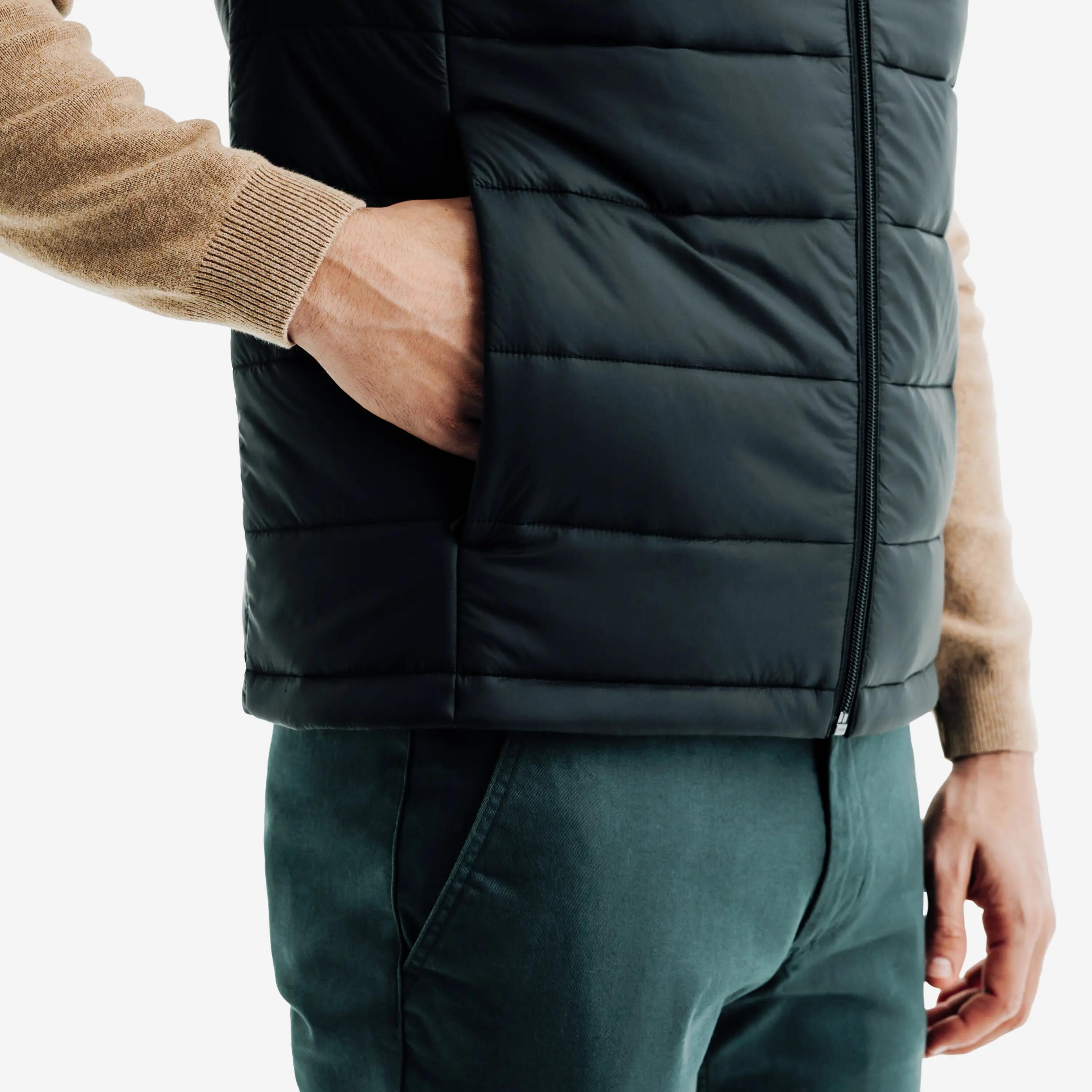Bodywarmer MW500 heren dons zwart 5/10