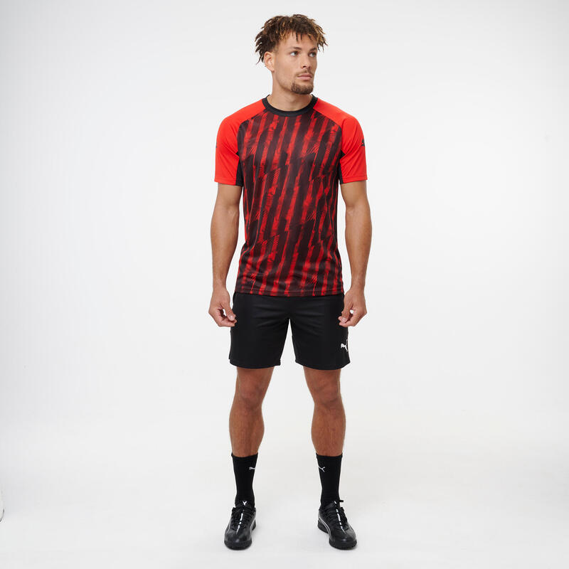 Tricou de fotbal Puma IndividualLIGA 26 Roșu-Negru Adulți