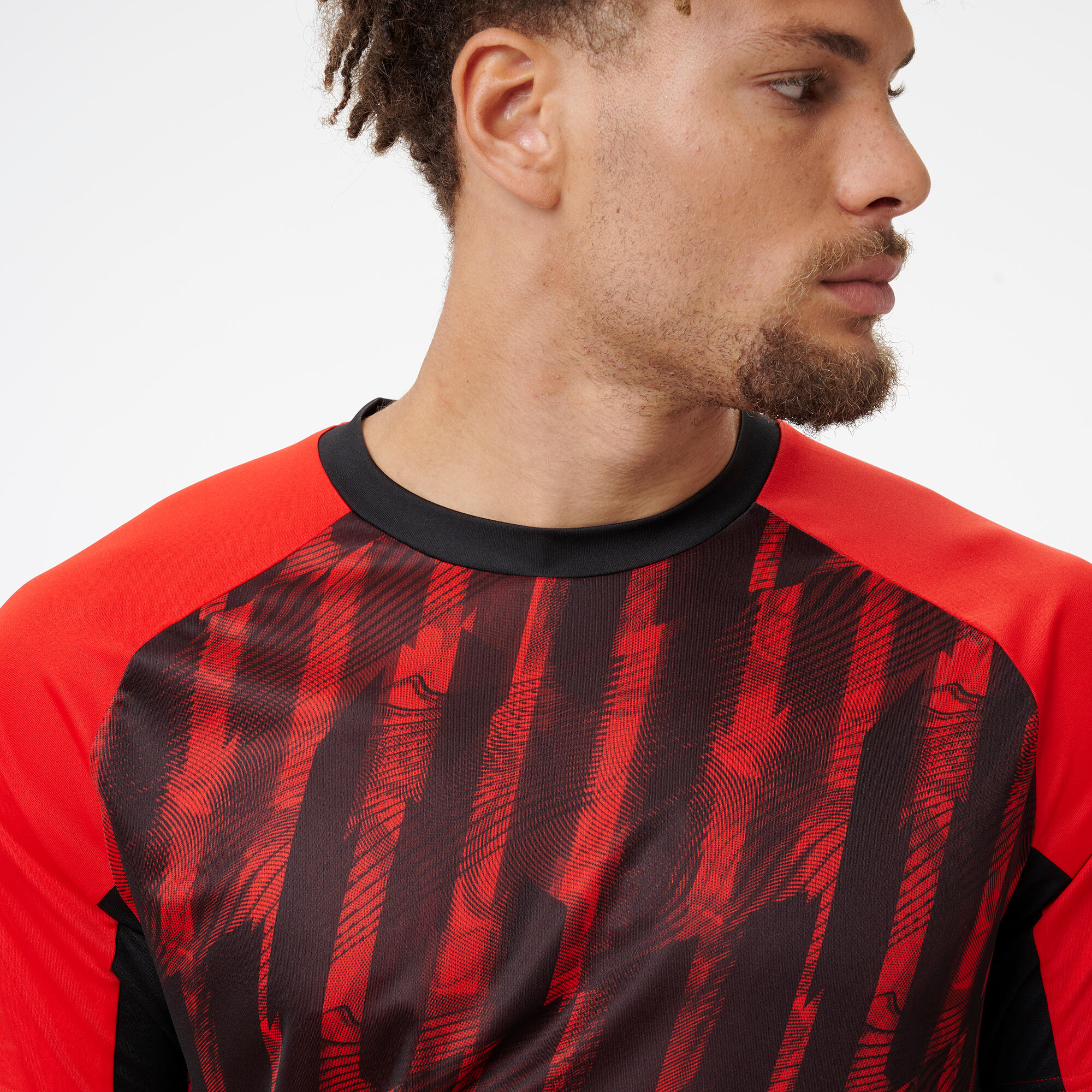 Camisola de Futebol Puma IndividualLIGA 26 Adulto Vermelho/Preto 5/8