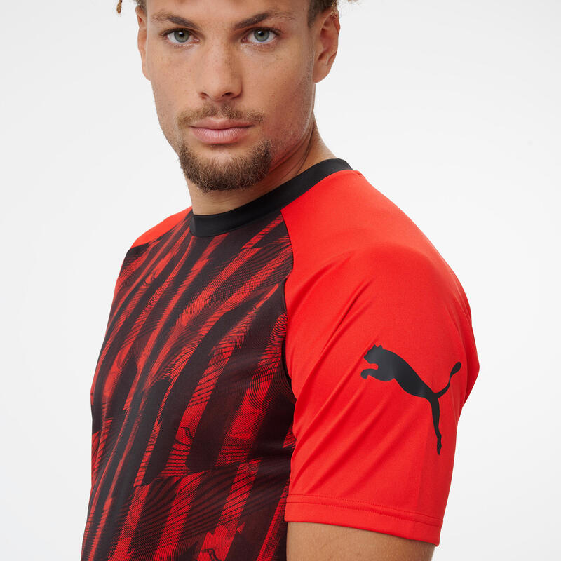 Tricou de fotbal Puma IndividualLIGA 26 Roșu-Negru Adulți