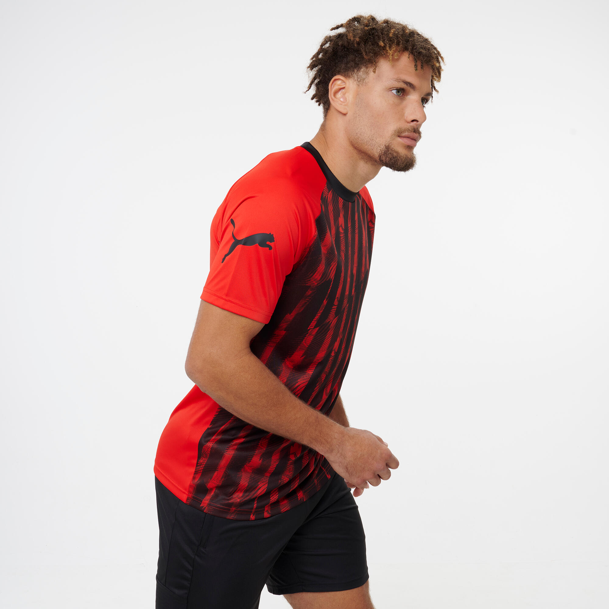 Camisola de Futebol Puma IndividualLIGA 26 Adulto Vermelho/Preto 4/8
