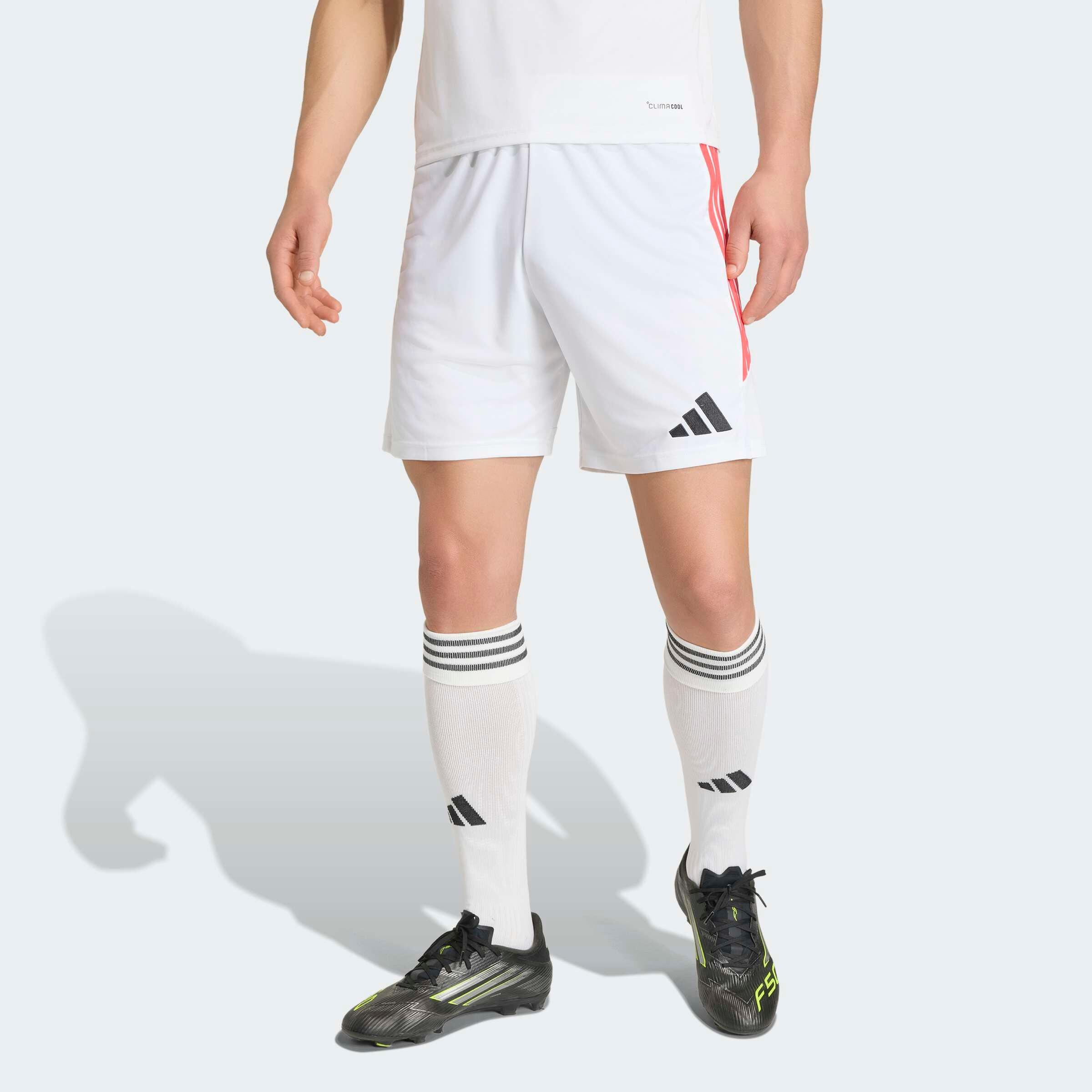 Short d'entraînement adidas Tiro 26 Adulte Blanc/Rouge 3/6